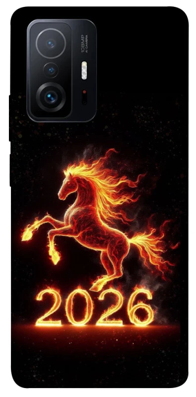 Чохол на Xiaomi 11T / 11T Pro Red Fire Horse ver.1 фото 1 з 1