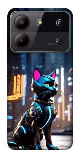 Чохол на ZTE Blade A54 4G Cyber cat фото 1 з 1