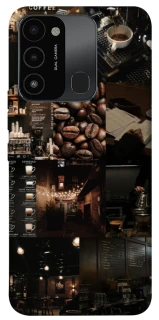 Чохол на TECNO Spark 8C Coffee collage ver.1 фото 1 з 1