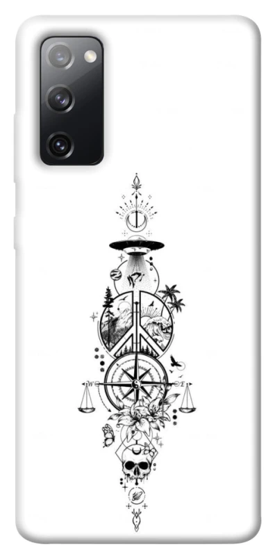 Чехол на Samsung Galaxy S20 FE Tattoo ver.7 фото 1 из 1