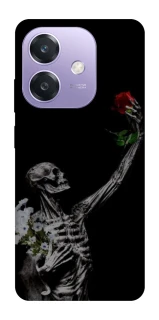 Чехол на Oppo A3X Skeleton vs Rose фото 1 из 1