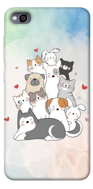 Чохол на Xiaomi Redmi 4a Funny Pets ver.2 фото 1 з 1