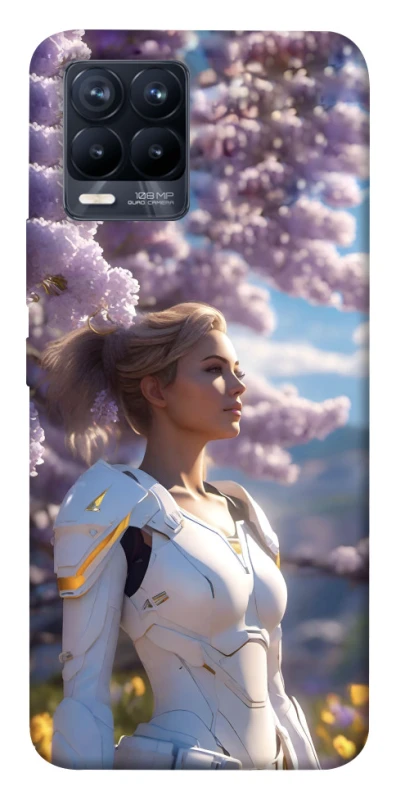 Чохол на Realme 8 Cyber space girl ver.1 фото 1 з 1