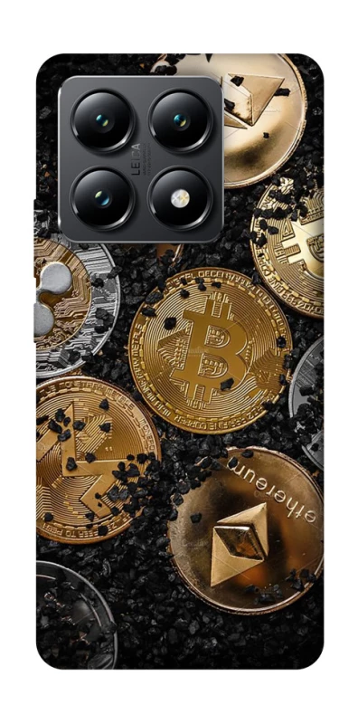 Чохол на Xiaomi 14T Many coins v2 фото 1 з 1