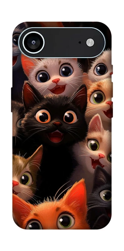 Чохол на Apple iPhone 17 Air (6.5") happy cats фото 1 з 1