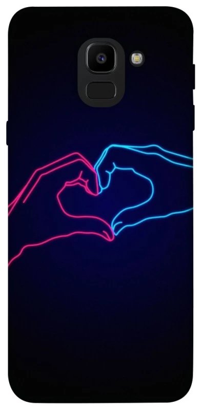 Чехол на Samsung J600F Galaxy J6 (2018) Neon love фото 1 из 1