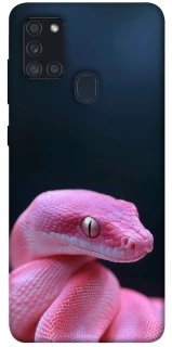Чохол на Samsung Galaxy A21s Рожева змія фото 1 з 1