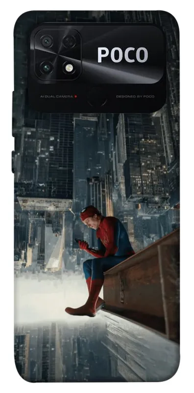 Чехол на Xiaomi Poco C40 Spider Man ver.5 фото 1 из 1