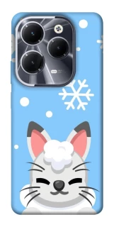 Чохол на Infinix Hot 40 Adopt Me Snow Kitty Smile фото 1 з 1