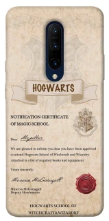Чохол на OnePlus 7 Pro The Hogwarts acceptance letter фото 1 з 1