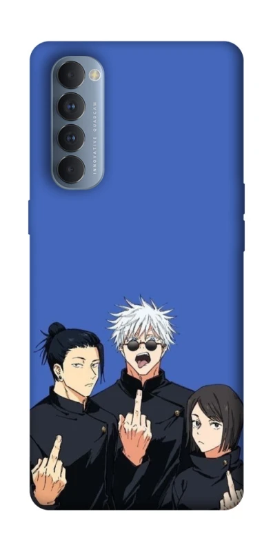 Чохол на Oppo Reno 4 Pro jujutsu kaisen v3 фото 1 з 1