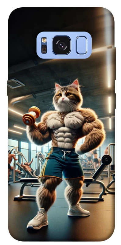 Чехол на Samsung G950 Galaxy S8 Качок кот фото 1 из 1