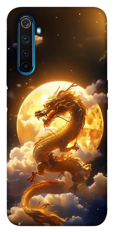 Чехол на Realme 6 Pro Golden Dragon фото 1 из 1