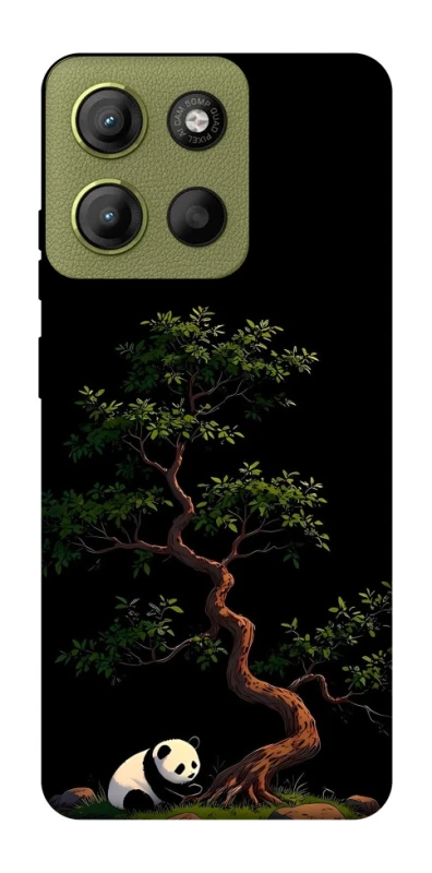 Чехол на Motorola Moto G15 4G Panda and tree фото 1 из 1