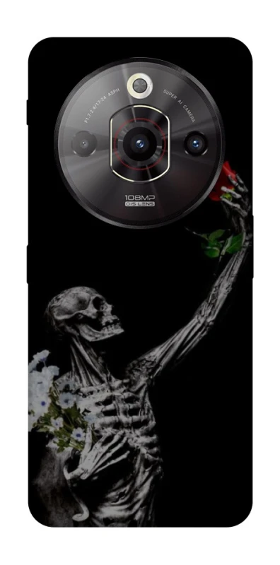 Чехол на ZTE Nubia Focus Pro Skeleton vs Rose фото 1 из 1