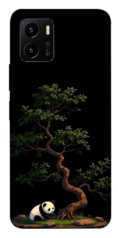 Чехол на Vivo Y15s Panda and tree фото 1 из 1