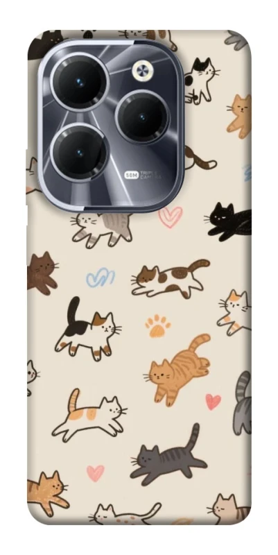Чохол на Infinix Hot 40 Pro Cat style ver.2 фото 1 з 1