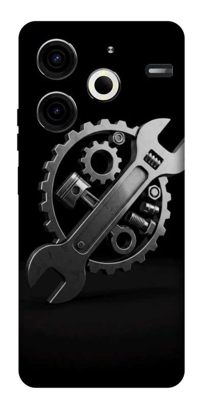 Чохол на TECNO Pova 6 Neo (LI6) Mechanic v2 фото 1 з 1