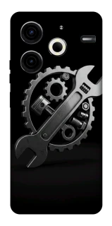 Чохол на TECNO Pova 6 Neo (LI6) Mechanic v2 фото 1 з 1