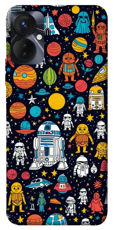 Чехол на TECNO Spark 9 Pro Star Wars background ver.2 фото 1 из 1