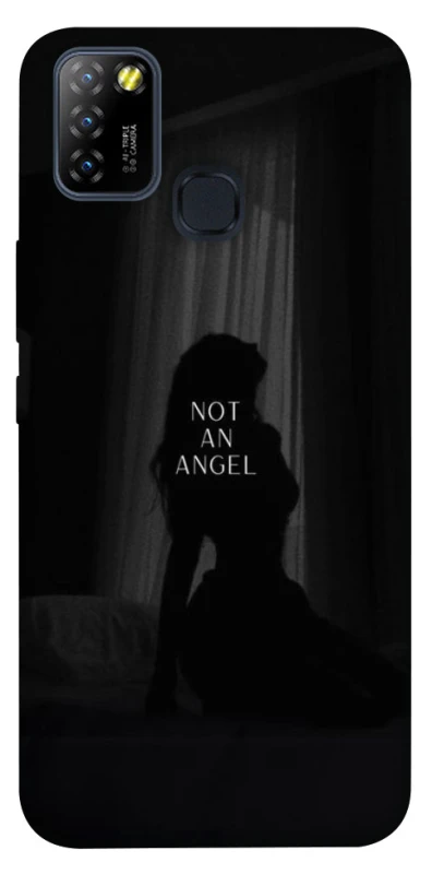 Чохол на Infinix Hot 10 Lite Not an angel фото 1 з 1