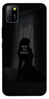 Чехол на Infinix Hot 10 Lite Not an angel фото 1 из 1