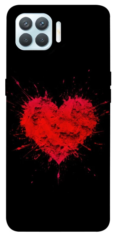 Чохол на Oppo F17 Pro Splash heart фото 1 з 1