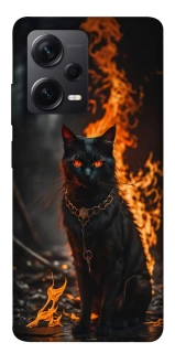 Чохол на Xiaomi Redmi Note 12 Pro 5G Вогняний кіт фото 1 з 1