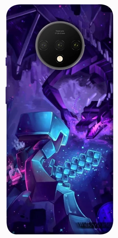 Чехол на OnePlus 7T Minecraft dragon фото 1 из 1