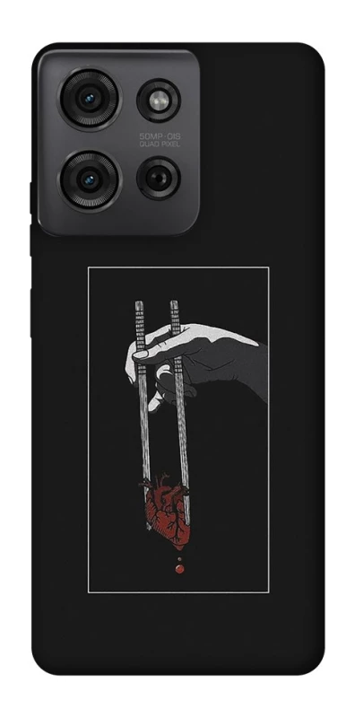 Чохол на Motorola Moto G75 Палички серцеїда фото 1 з 1