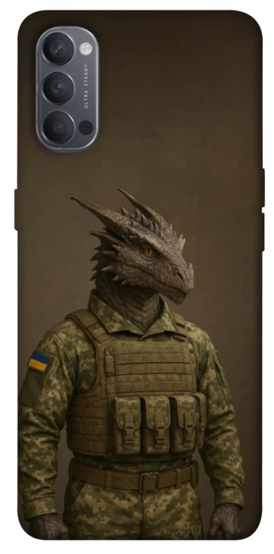 Чохол на Oppo Reno 4 Дракон захисник фото 1 з 1