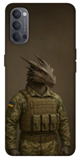 Чехол на Oppo Reno 4 Дракон защитник фото 1 из 1