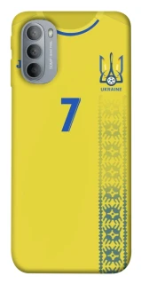Чохол на Motorola Moto G31 UA-Football ver.3 фото 1 з 1