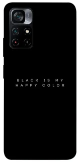 Чехол на Xiaomi Poco M4 Pro 5G Black color фото 1 из 1