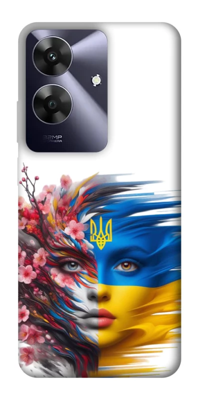 Чохол на Realme Note 60 Flowering Ukraine фото 1 з 1
