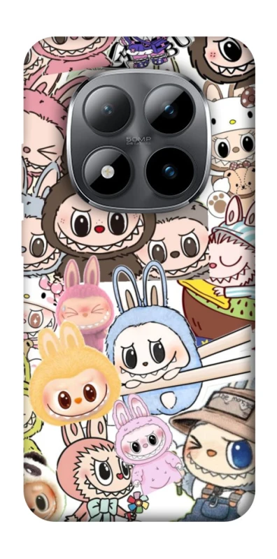 Чохол на Xiaomi Redmi Note 15 Pro 5G All Labubus фото 1 з 1