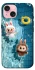 Чехол на Apple iPhone 15 (6.1") Labubu in the pool фото 1 из 1