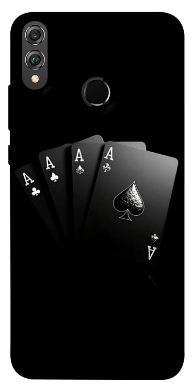 Чохол на Huawei Honor 8X Black Cards фото 1 з 1
