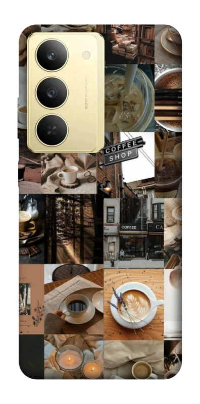 Чохол на Realme 14x Coffee collage ver.3 фото 1 з 1