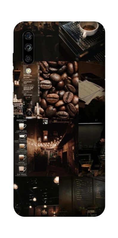Чохол на ZTE Blade A7s (2019) Coffee collage ver.1 фото 1 з 1