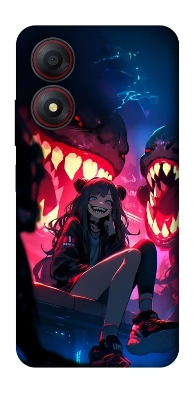 Чехол на ZTE Blade A34 4G Anime girl фото 1 из 1