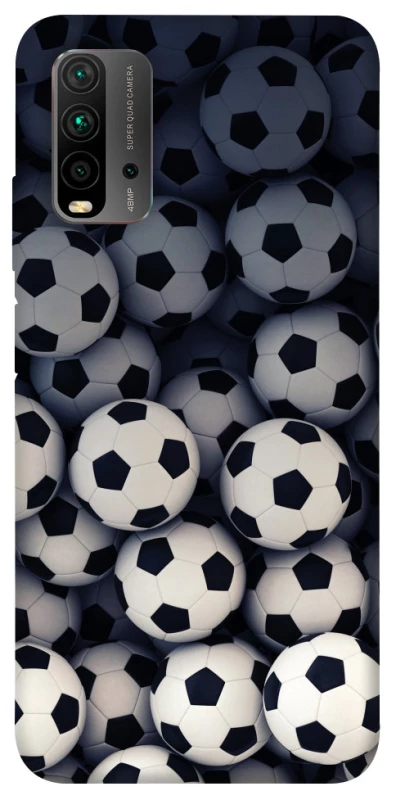 Чохол на Xiaomi Redmi 9T Футбольні м'ячи фото 1 з 1
