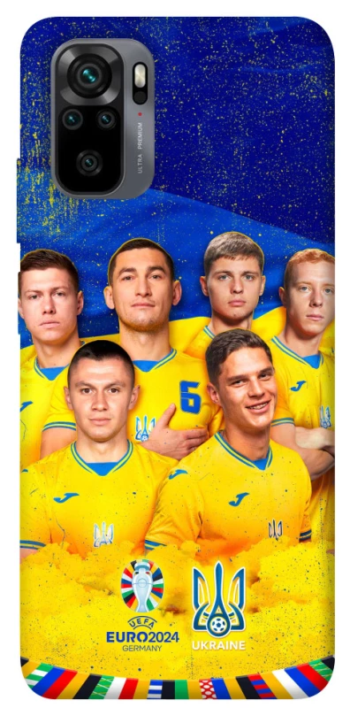 Чехол на Xiaomi Redmi Note 10 / Note 10s Сбоная Украины v2 фото 1 из 1