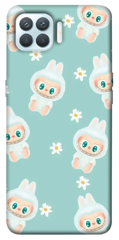 Чохол на Oppo F17 Pro Labubu Green фото 1 з 1