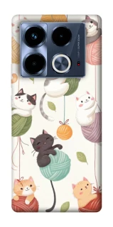 Чехол на Infinix Note 40 4G Funny Kittens фото 1 из 1