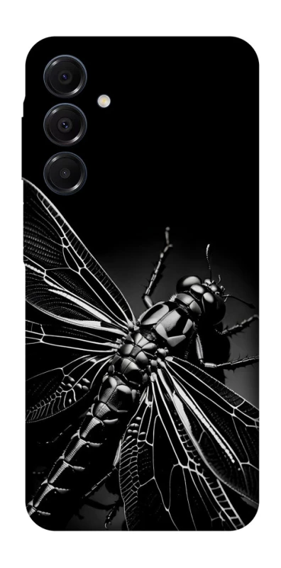 Чохол на Samsung Galaxy A16 4G/5G Black dragonfly фото 1 з 1