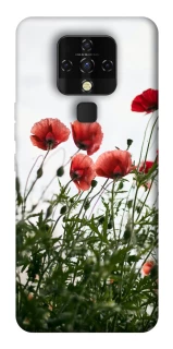 Чохол на TECNO Camon 16 SE Поле маків фото 1 з 1