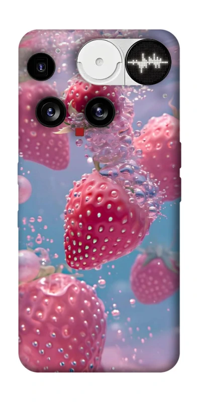 Чехол на Nothing Phone (3) Клубника в воде фото 1 из 1
