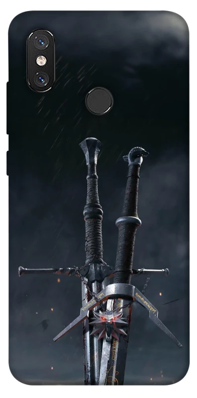 Чехол на Xiaomi Mi 8 Мечи Ведьмака фото 1 из 1