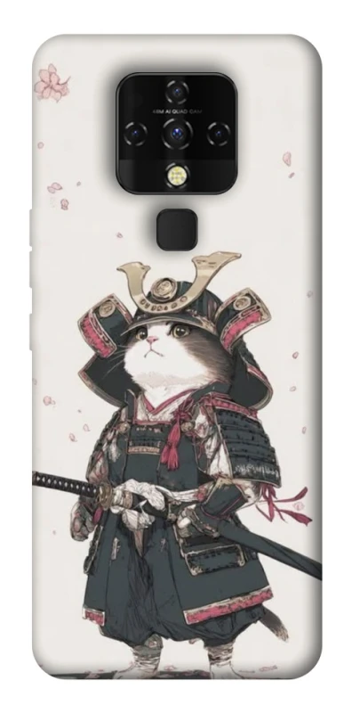 Чохол на TECNO Camon 16 SE Samurai Cat Warrior фото 1 з 1